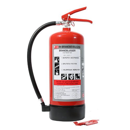 Poederblusser 6 kg ABC