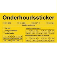 REOB controle stickers