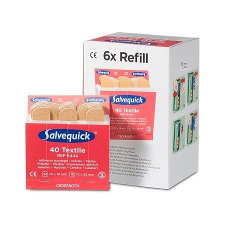 Navulling Salvequick textiel pleisters 6444