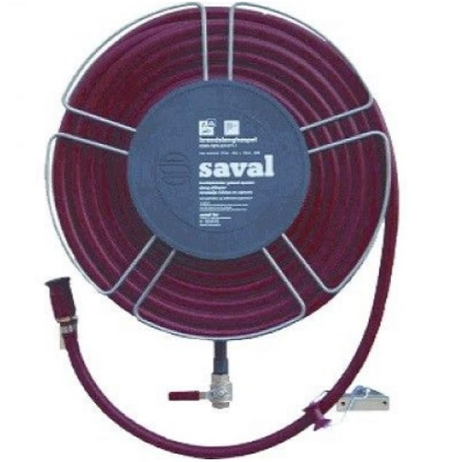 Saval DECO brandslanghaspel 30 meter 3/4" S32
