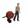 Saval haspelwagen 70 meter 1" met 20 meter 1" brandslanghaspel
