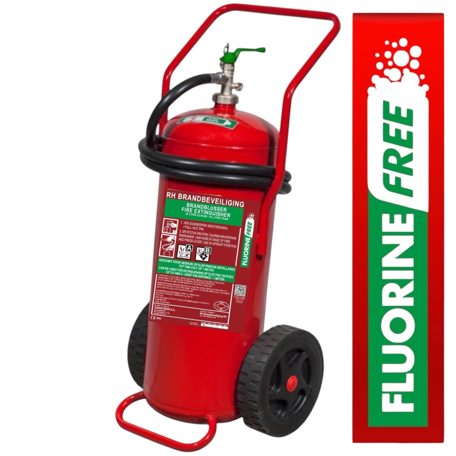 Schuimwagen 50 liter PFAS vrij