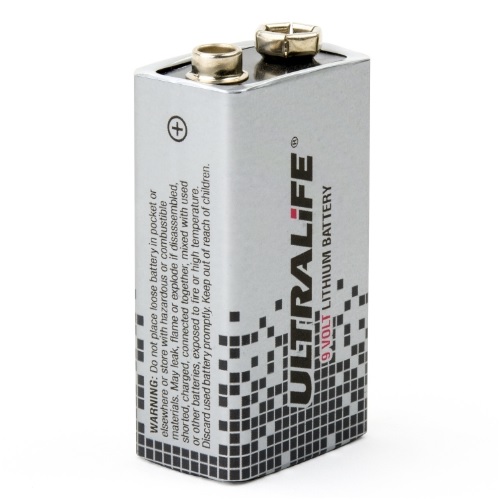 Ultralife professional 9 volt lithium batterij