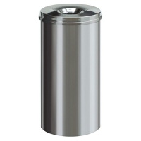 Vlamdovende papierbak RVS 50 liter
