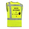 Veiligheidsvest 1,5 meter afstand houden