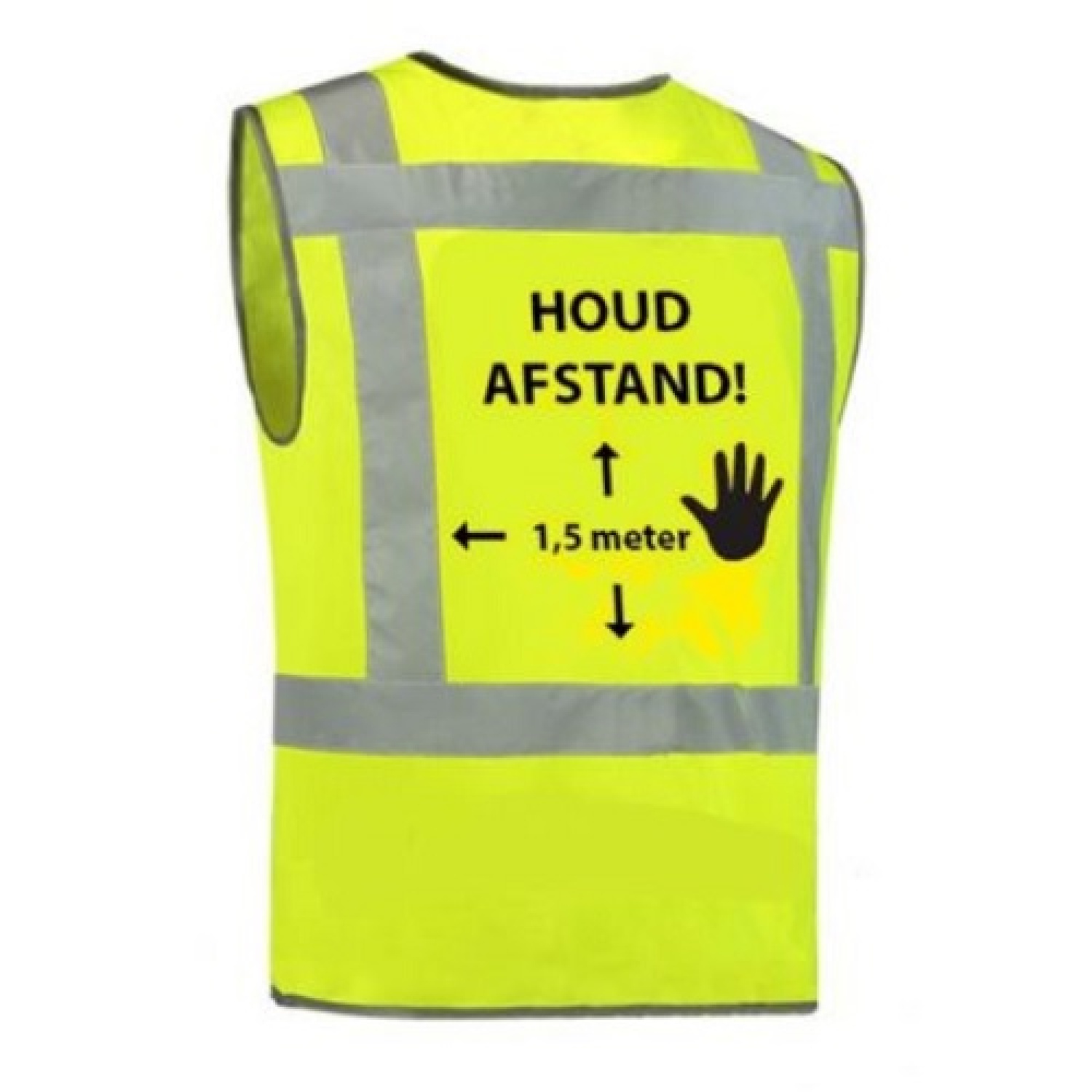 Veiligheidsvest 1,5 meter afstand houden