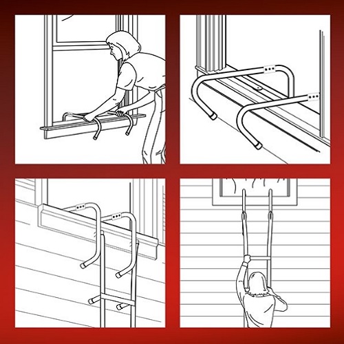 Alecto vluchtladder 4 meter EL-450