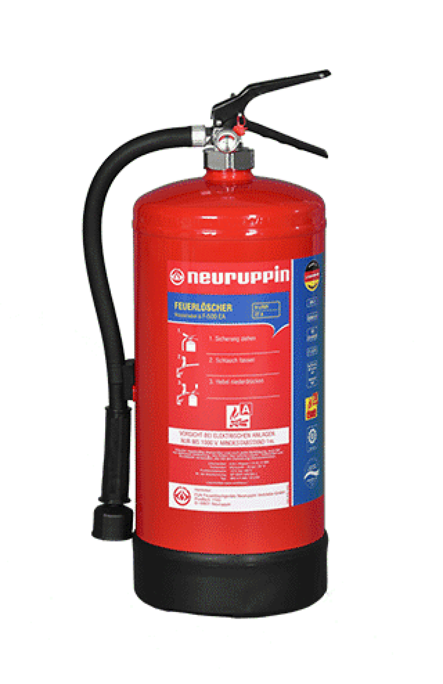 F-500 Lithium-ion-accu brandblusser 9 liter Vorstvrij