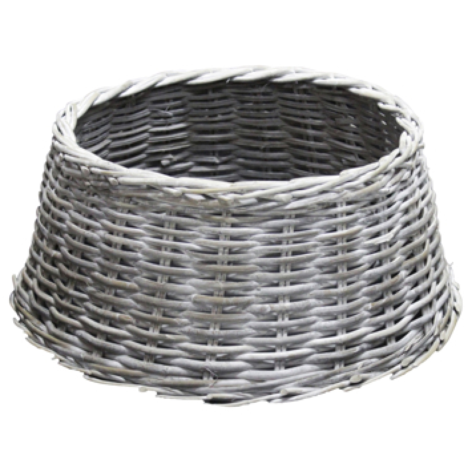 Rotan boomversiering white wash