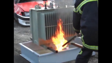 Flamauto automatische brandblusser