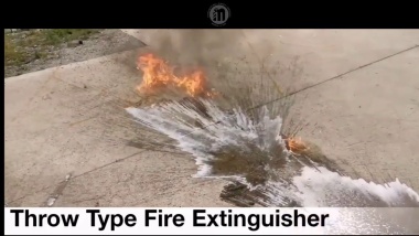 Color Egg Throwing Extinguisher