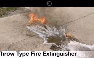 Color Egg Throwing Extinguisher