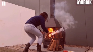 Slimme brandblusser voor open haarden