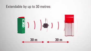 GfS exit control met draadloze doormeldingen