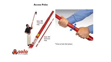 Solo en Testifire 100, 101 en 108 teststokken