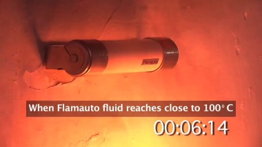 Flamauto brandblusgranaat